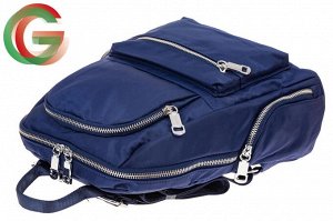 Текстильный женский рюкзак для города, цвет синий