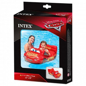 Игрушка для плавания «Тачки», 109 х 71 см, от 3-6 лет, 58392NP INTEX
