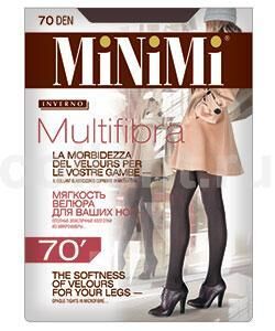MiNiMi MULTIFIBRA колготки микрофибра 70 den nero р.2 (S) 1шт / шт / 418432