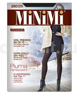 MiNiMi PANTACOLLANT PIUMA леггинсы женс. микрофибра с флисом 260 den nero р.3 (M) 1шт / 1шт / 554710
