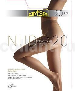 Omsa Nudo колготки эффект Nudo 20 den nero р.2 (S) 1 шт / 5шт / 379721