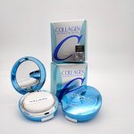 [Enough] Увлажняющая пудра с коллагеном Collagen Moisture Two Way Cake с запасным блоком #21