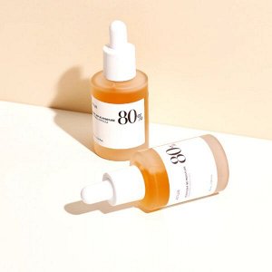 ANUA Успокаивающая ампула на основе хауттюйнии 80% SOOTHING AMPOULE 30 мл.