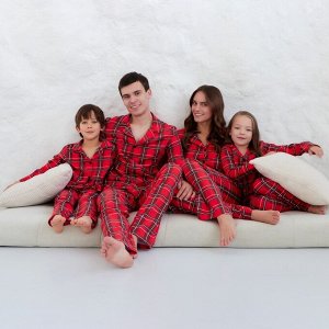 Пижама мужская KAFTAN "Клетка" размер
