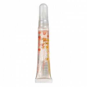 Масло для кутикулы и ногтей с цветами ТРОПИЧЕСКИЙ ГИБИСКУС SOLOMEYA Cuticle And Nail Oil With Flowers Tropical Hibisсus, 10 мл