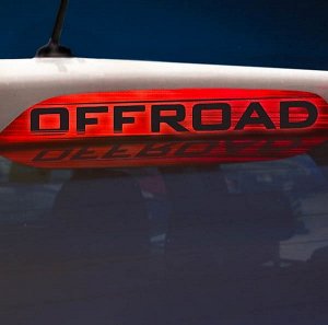 Наклейка на стоп сигнал на заднее стекло "OFFROAD"