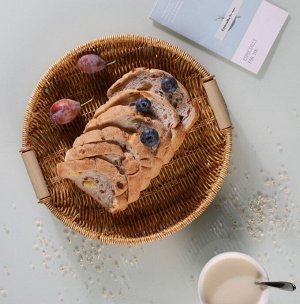 Корзина плетеная с ручками, 27 см, 1 шт.