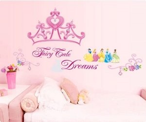 Стикер декор "Комната принцессы"