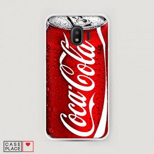Силиконовый чехол Кока Кола на Samsung Galaxy J2 2018
