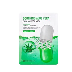 Bonibelle Soothing Aloe Vera Daily Solution Mask Успокаивающая маска с алоэ 1 шт.