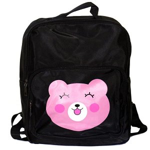 Рюкзак подростковый «мишка розовый»