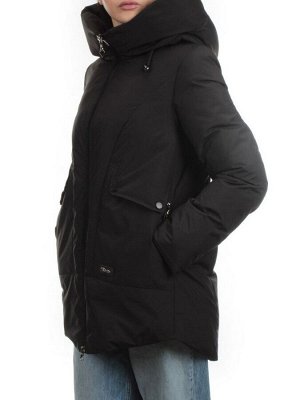 290 BLACK Куртка зимняя женская (150 гр. холлофайбер)