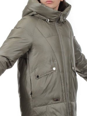 78 GRAY GREEN Куртка зимняя женская (200 гр. холлофайбер)