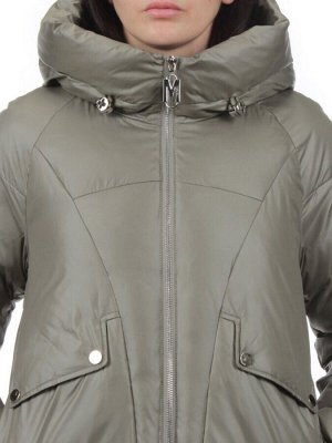78 GRAY GREEN Куртка зимняя женская (200 гр. холлофайбер)