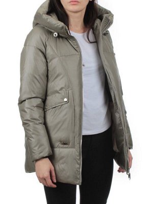 78 GRAY GREEN Куртка зимняя женская (200 гр. холлофайбер)