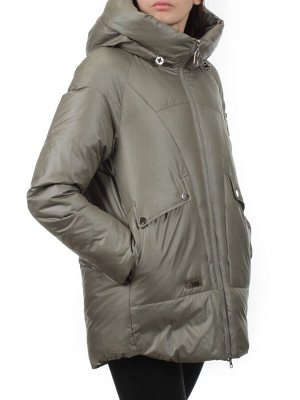 78 GRAY GREEN Куртка зимняя женская (200 гр. холлофайбер)