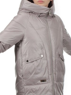 78 GRAY BEIGE Куртка зимняя женская (200 гр. холлофайбер)