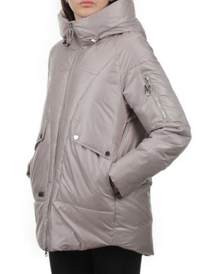 78 GRAY BEIGE Куртка зимняя женская (200 гр. холлофайбер)