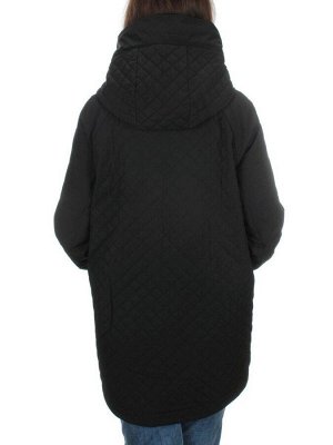 23-115 BLACK Куртка демисезонная женская (100 гр. синтепон)