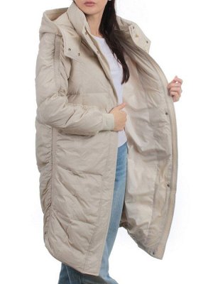 optrf.ru 3064 LT. BEIGE Пуховик зимний женский (80% пух, 20% перо)