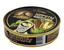 Шпроты из балтийской кильки в масле 160 гр