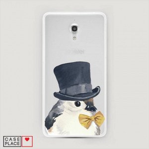 Силиконовый чехол Мистер воробей на Alcatel Pixi 4 (5) 5045D