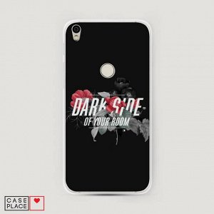 Cиликоновый чехол Dark Side на Alcatel Shine Lite