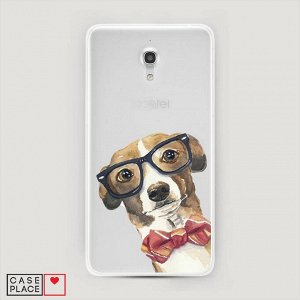 Силиконовый чехол Умный пес на Alcatel Pixi 4 (5) 5045D