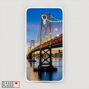 Силиконовый чехол Мост Сан-Франциско на Alcatel Pixi 4 (5) 5045D