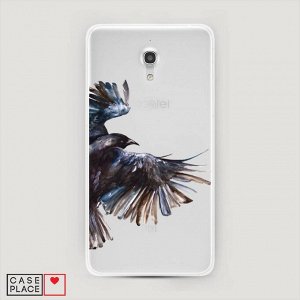 Силиконовый чехол Полет на Alcatel Pixi 4 (5) 5045D