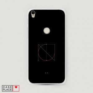 Cиликоновый чехол NCT U на Alcatel Shine Lite