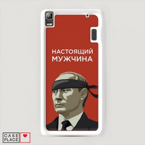 Пластиковый чехол Путин 5 на Lenovo K3 Note