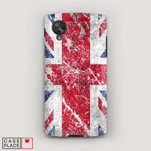 Пластиковый чехол Флаг британский на LG Nexus 5