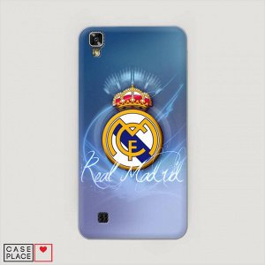 Пластиковый чехол Real Madrid 1 на LG X Power (K220DS)