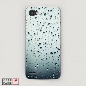 Силиконовый чехол Капли на LG Q6