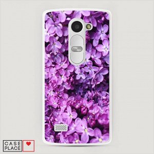 Силиконовый чехол Сирень мелкая на LG Leon (H324)