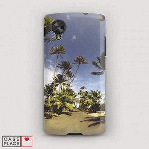 Пластиковый чехол Гавайи на LG Nexus 5