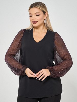 Блузка 0059-26 розовая платина