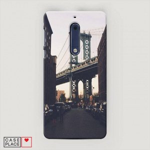 Пластиковый чехол NY city на Nokia 5