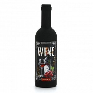 Подарочный мини-набор для вина Wine, аэратор, штопор, каплеуловитель для бутылки вина, 20x10 см