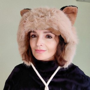 Шапка с ушками