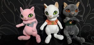 Игрушка мягкая Кошка в футболке ,25 см.