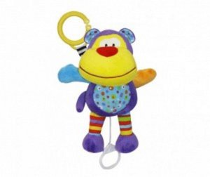 153204--Игрушка подвесная  Lorelli Toys Смешная обезьянка  25 см