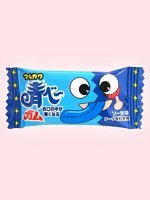 Жевательная резинка красит язык в синий цвет Marukawa Aobe / Жвачка Марукава с фруктовым вкусом 4 гр Японские сладости
