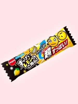 Жевательная резинка Кислый лимон Meiji 30 гр Японские сладости