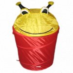 Корзина для игрушек &quot;Глазастик&quot; красный/желтый