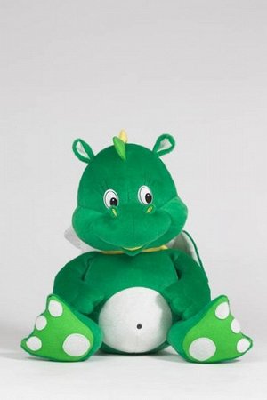 Мягк. игрушка  Дракончик Дени малый зеленый ,33 см.