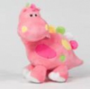 Мягк. игрушка  Дракончик Дино малый розовый, 50 см.