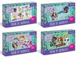 Пазлы Мини 54 Littlest Pet Shop. Вместе мы сила!