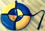 Санки-ватрушка  надувные (тюбинг)  d-60 см. до 25 кг.
